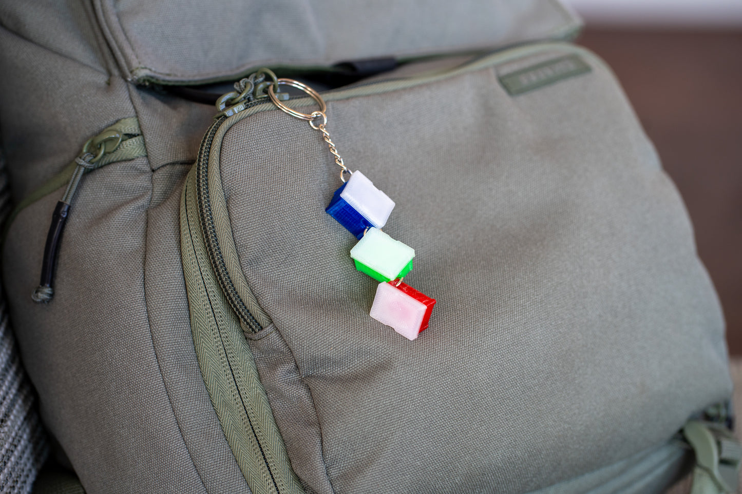 "Pico" Tip Box Trio Keychain