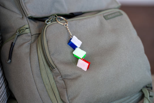 "Pico" Tip Box Trio Keychain