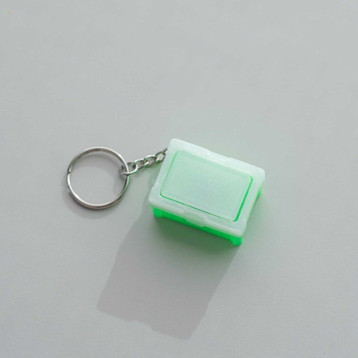 "Nano" 200uL Tip Box Clicker Keychain