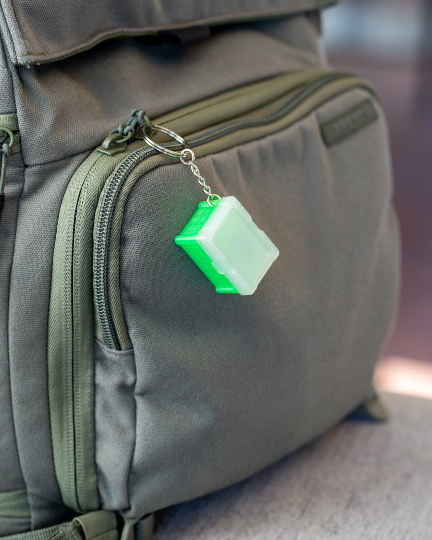 "Nano" 200uL Tip Box Clicker Keychain